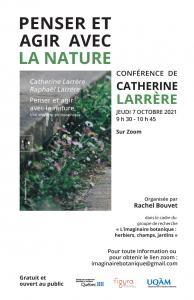 Affiche conférence Catherine Larrère